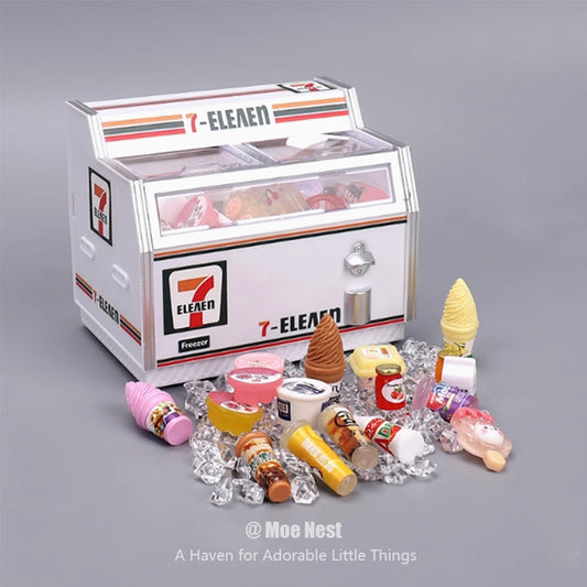 A Mini Ice Cream Freezer